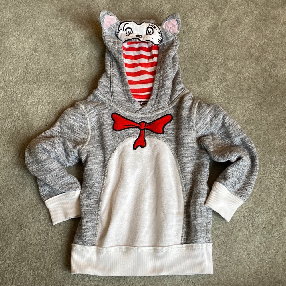 3T Dr. Seuss Cat in the Hat Hoodie